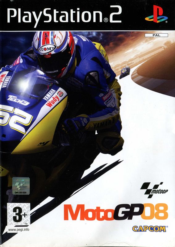 MotoGP box art for Playstation 2